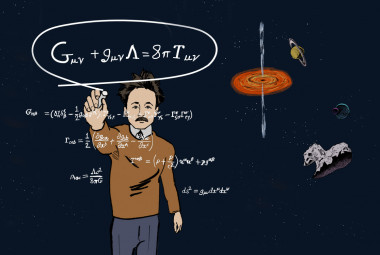 <p>Las ecuaciones de la teoría de la relatividad general de Einstein cambiaron la visión del espacio, el tiempo y el universo. / <a href="http://spark.sciencemag.org/generalrelativity/?utm_campaign=scipak" target="_blank">Science/Ngliyen</a></p>