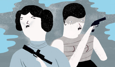 <p>Los clásicos personajes femeninos solían acompañar a un hombre en sus aventuras. Hoy la ciencia ficción dibuja nuevos personajes con identidades cada vez más independientes, como la princesa Leia e Imperator Furiosa. Ilustración: Cinta Arribas.</p>