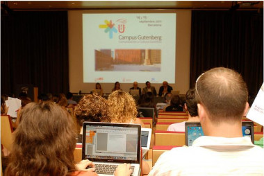 <p>El encuentro se inscribieron más de 350 personas y fue impulsado por el Observatorio de la Comunicación Científica de la Universidad Pompeu Fabra (OCC-UPF). Imagen: UPF. </p>