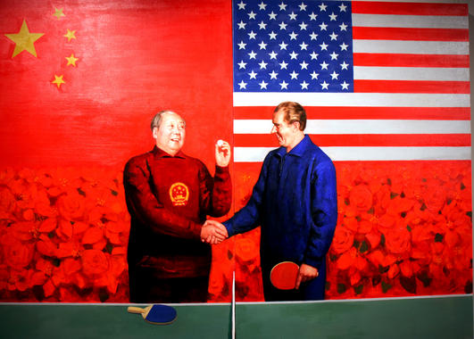 <p>Gracias al pimpón, las relaciones entre China y EE UU iniciaron un viaje hacia el acercamiento. Imagen: <a href="http://www.flickr.com/photos/fcaf/2819542015/sizes/l/" target="_blank">0xFCAF </a></p>